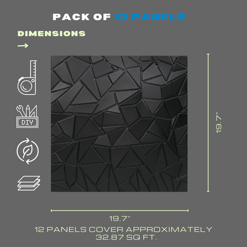3D WALL PANEL DIAMOND