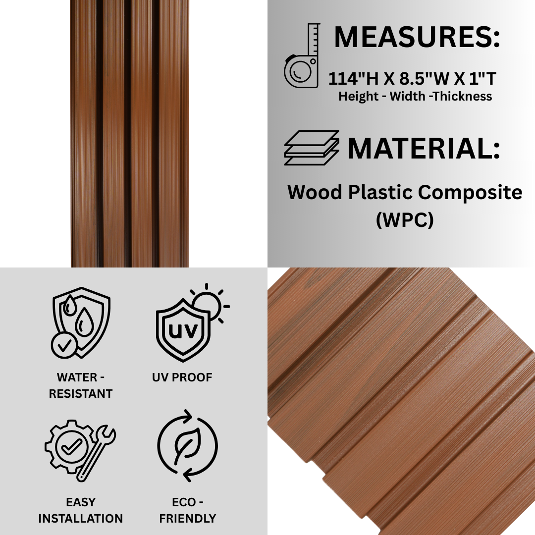 WALL PANEL EXTERIOR - CINNAMON