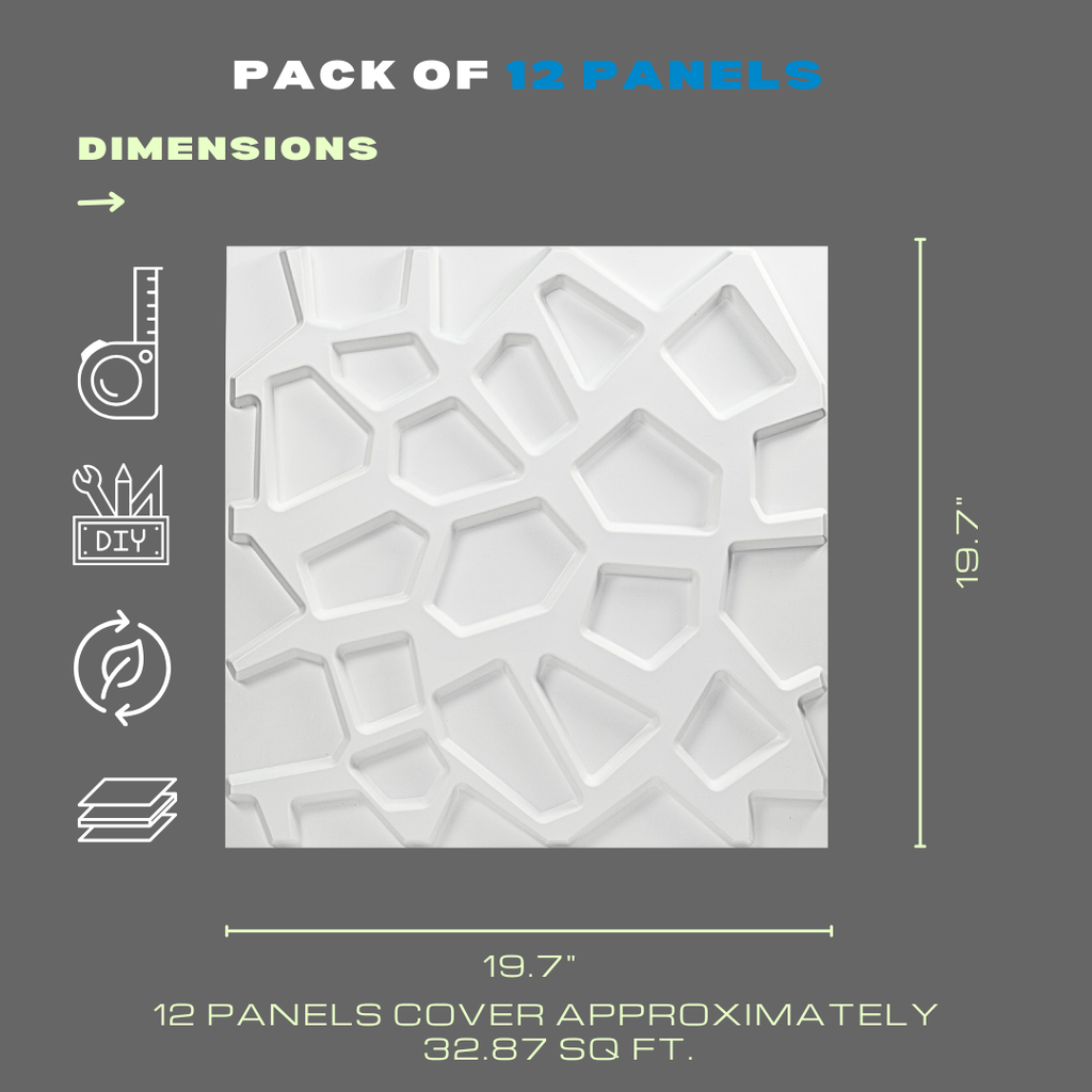 3D WALL PANEL ABSTRACT