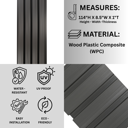 WALL PANEL EXTERIOR - GREY PINE