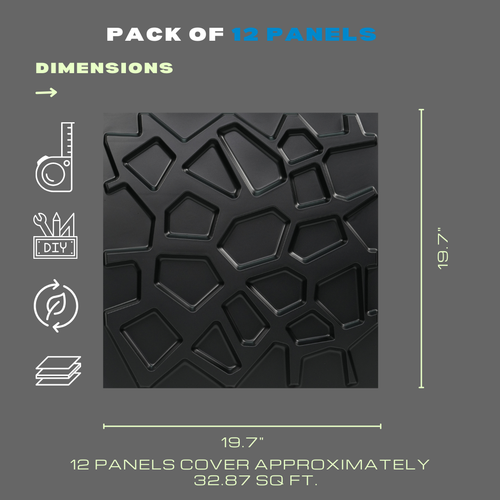 3D WALL PANEL ABSTRACT