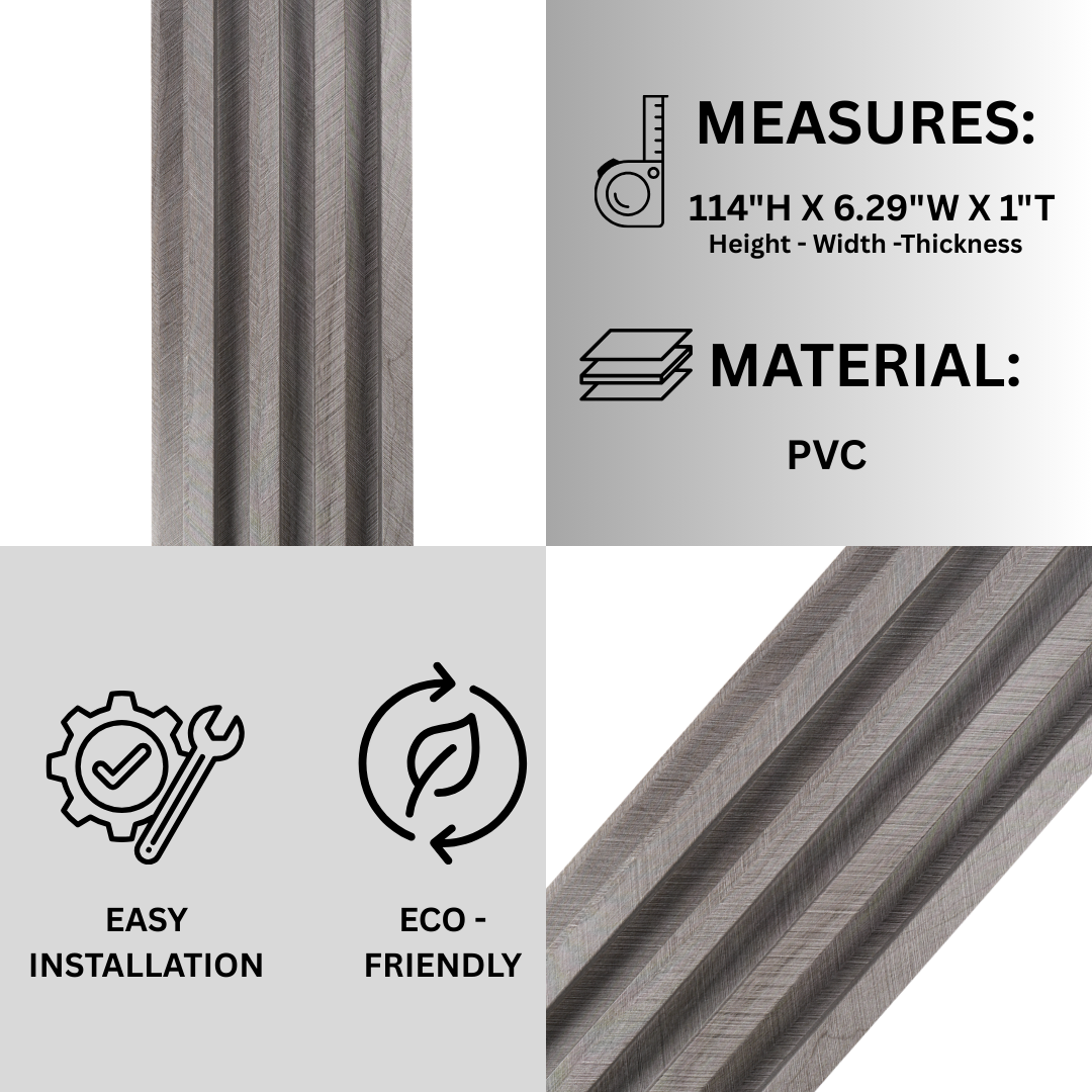 WALL PANEL INTERIOR - SMOKE GREY