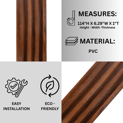 WALL PANEL INTERIOR - COFFE