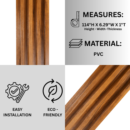 WALL PANEL INTERIOR - WALNUT