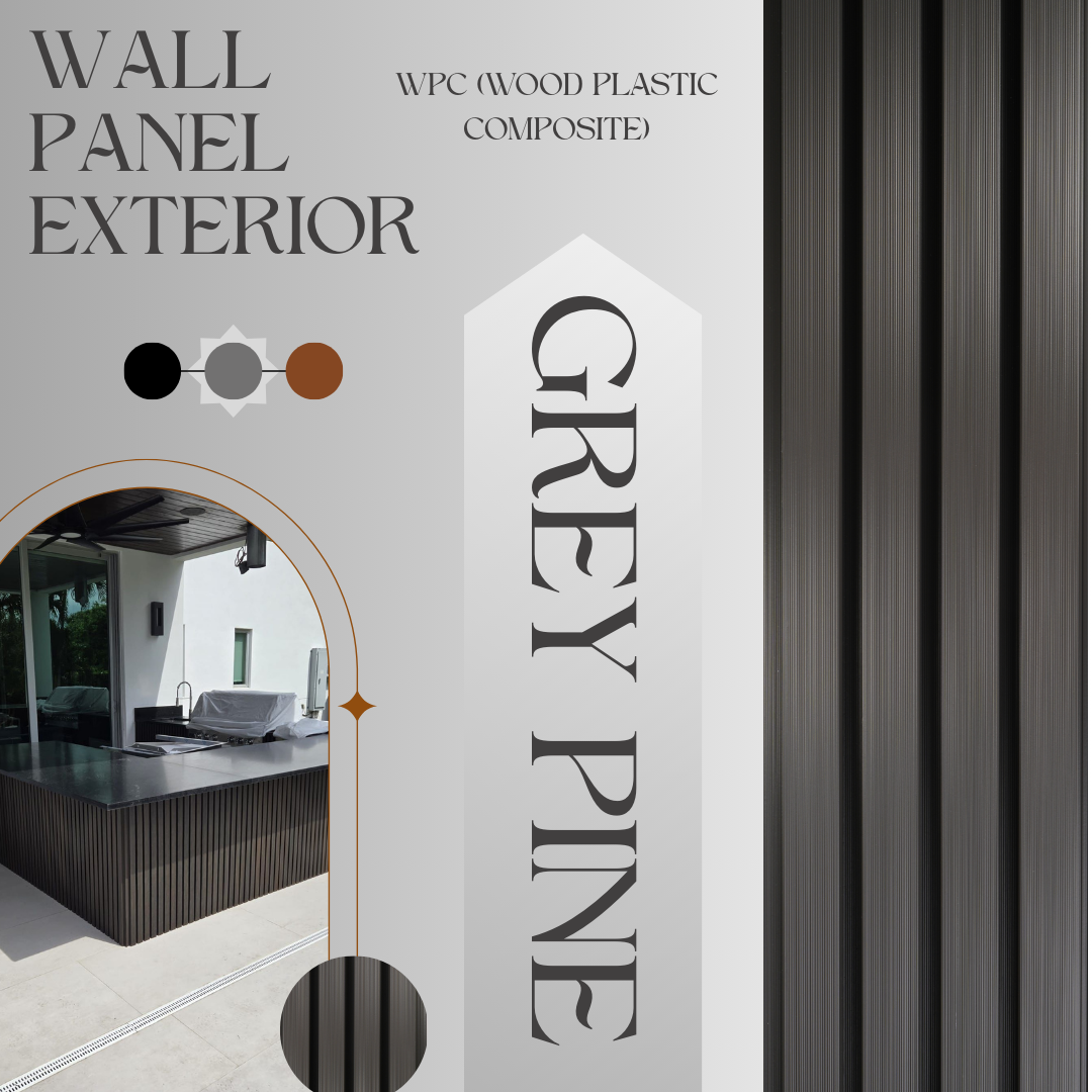 WALL PANEL EXTERIOR - GREY PINE