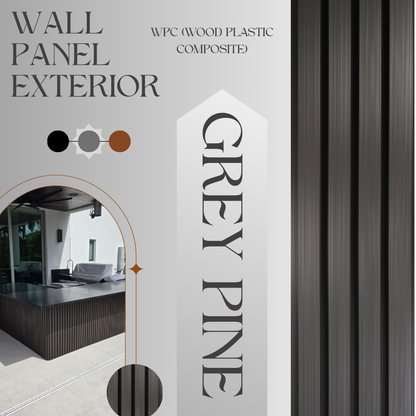 WALL PANEL EXTERIOR - GREY PINE