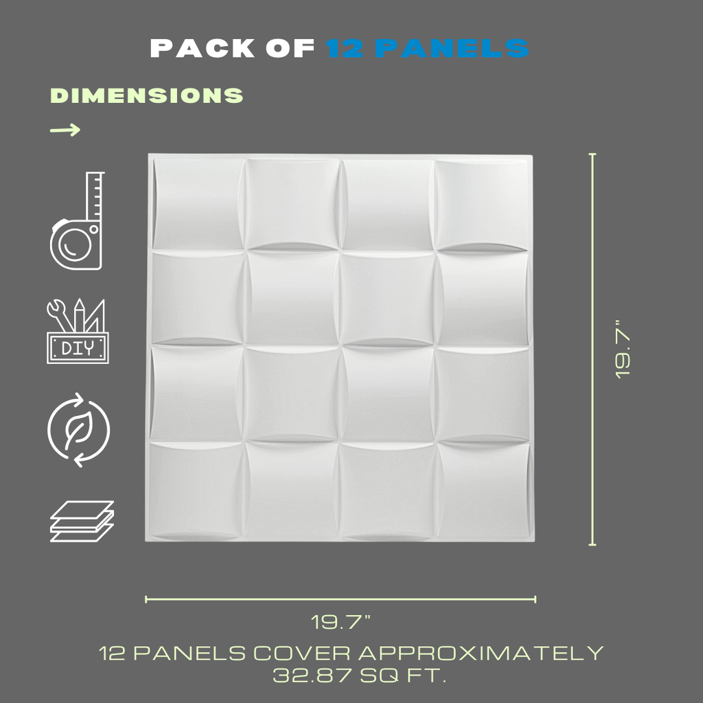 3D WALL PANEL MOSAIC