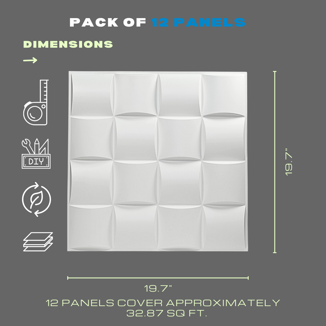 3D WALL PANEL MOSAIC