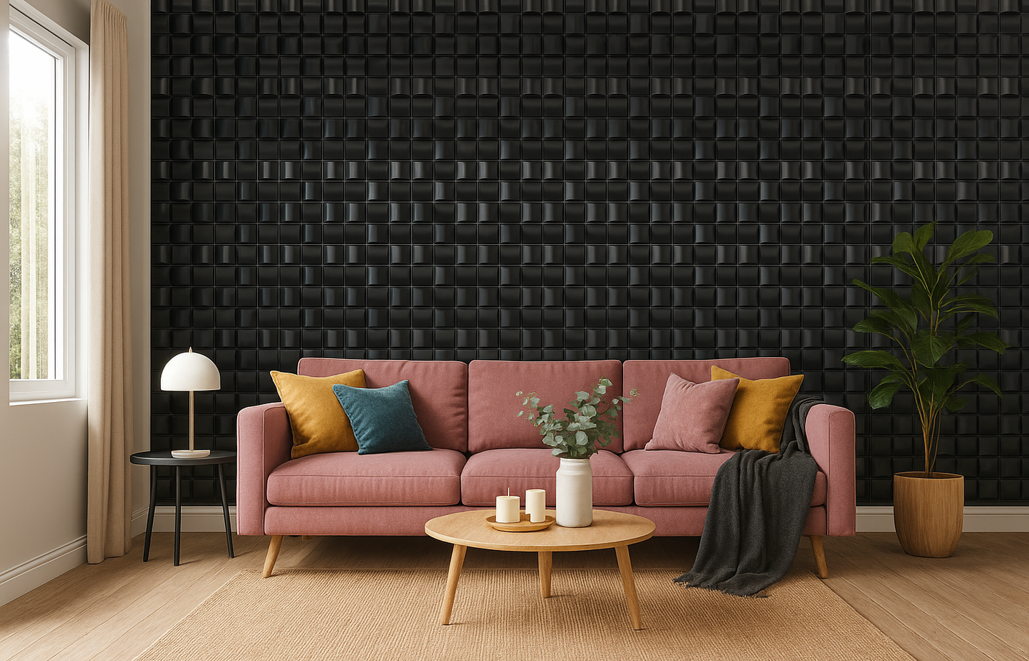 3D WALL PANEL MOSAIC ( 12 PACK )
