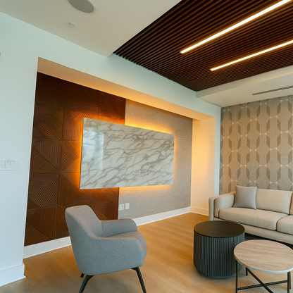 3D WALL PANEL WOODEN ( 12 PACK )