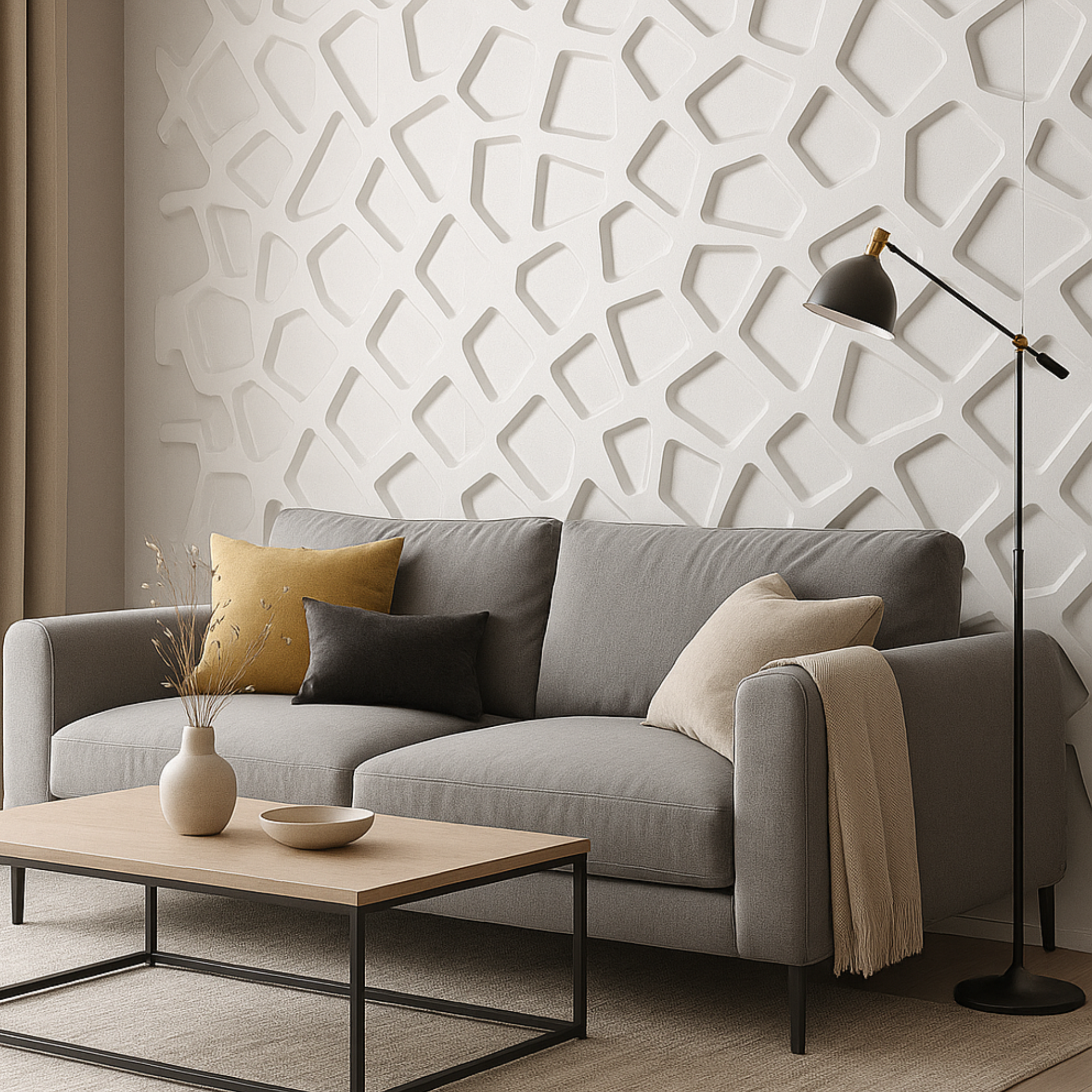 3D WALL PANEL ABSTRACT