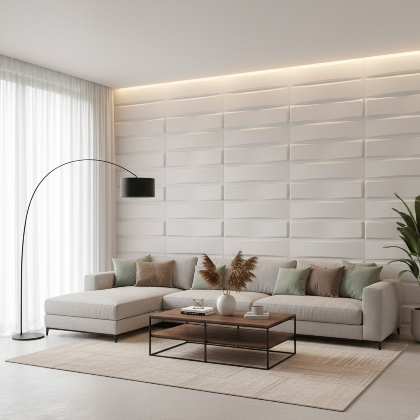 3D WALL PANEL MODERN ( 12 PACK )