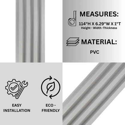 WALL PANEL INTERIOR - ALASKA GREY